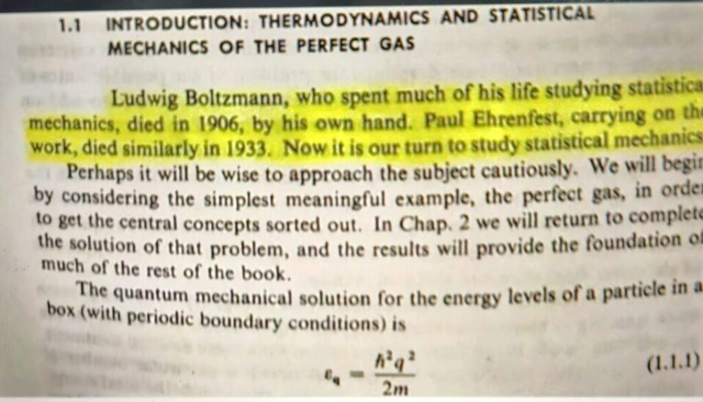 An excerpt from a book on statistics