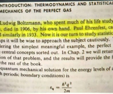 An excerpt from a book on statistics